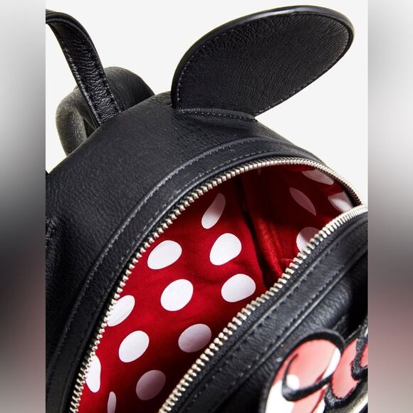 Loungefly x Disney Minnie Mouse Bow Ears Mini Backpack main image 10